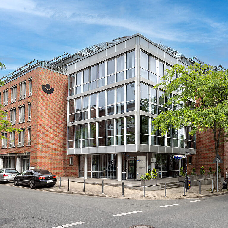 Außenfassade der Regionaldirektion West in Essen