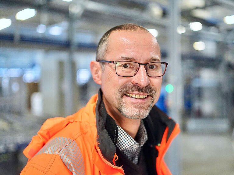 Porträt Marko Spillmann, Fachkraft für Arbeitssicherheit (FaSi) an den BLG-Standorten Bremen, Hamburg und Magdeburg.