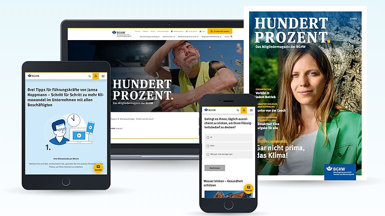 Medienangebot der BGHW