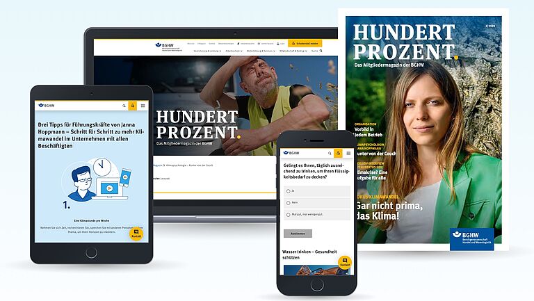 Medienangebot der BGHW