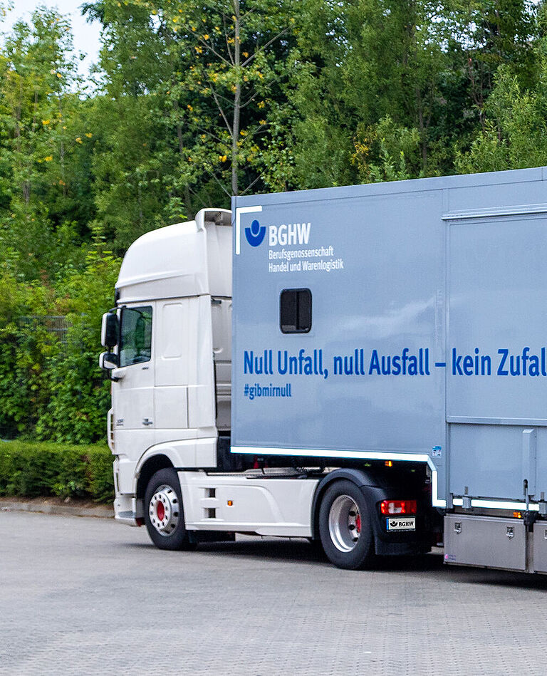Der BGHW Showtruck LKW