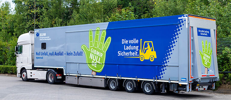Der BGHW Showtruck LKW