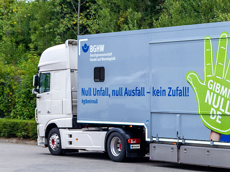 Der BGHW Showtruck LKW