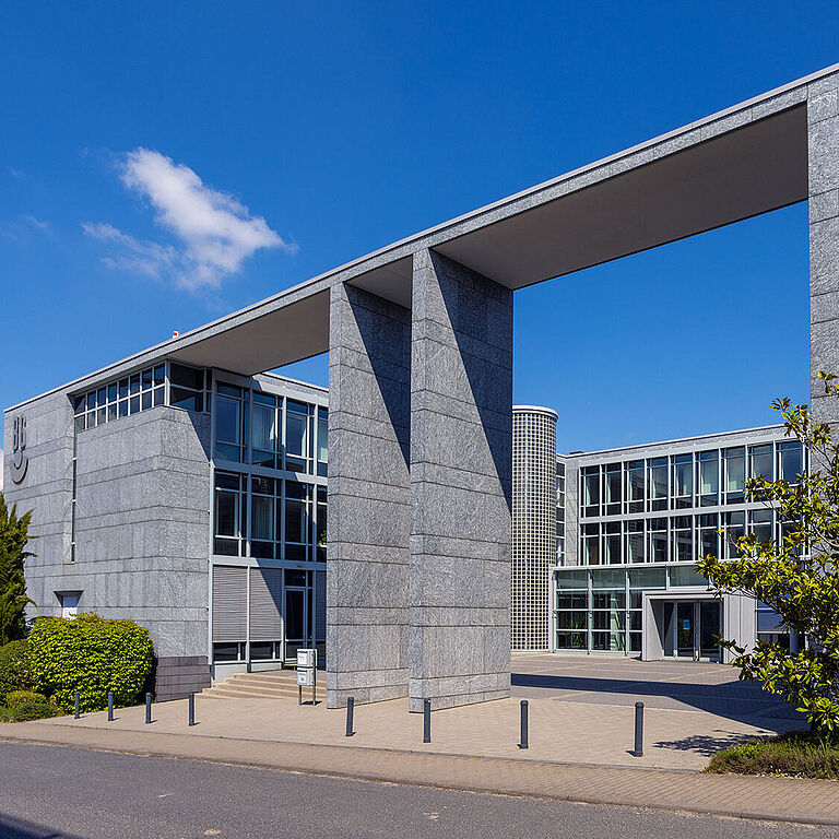 Außenfassade der Regionaldirektion Südwest in Mainz