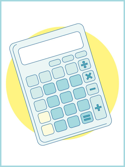 Zeichnung: Taschenrechner.