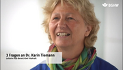 Dr. Karin Tiemann, Leiterin HSE-Bereich bei Vitakraft, beantwortet drei Fragen zum Arbeitsschutz im Hochregallager.