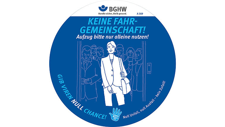 Keine Fahrgemeinschaft! - Der Aufkleber