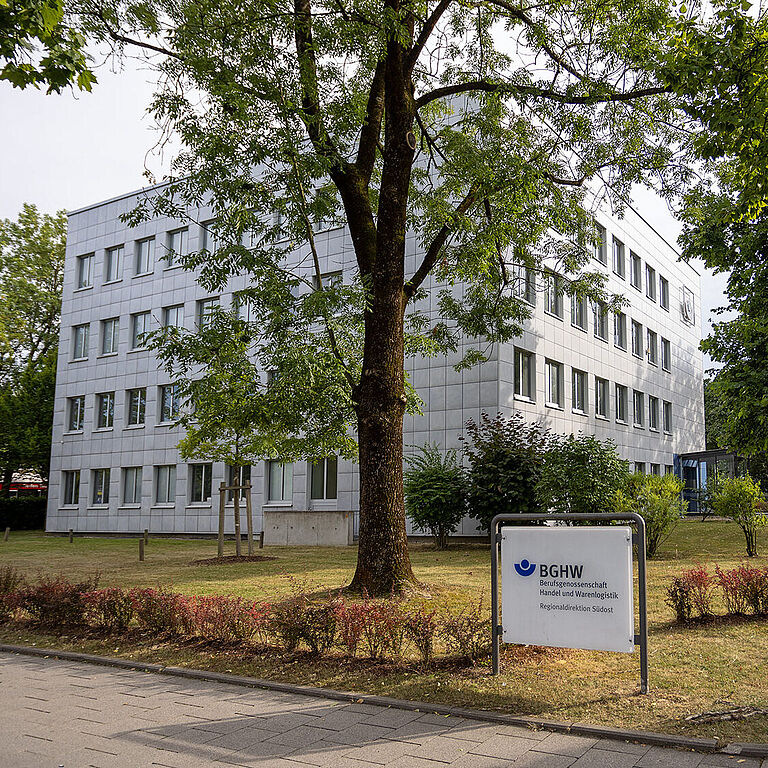 Außenfassade der Regionaldirektion Südost in München