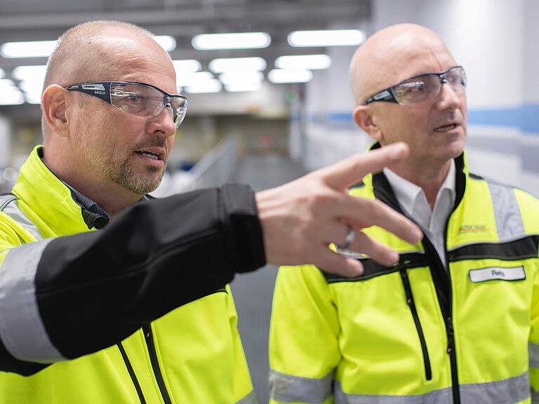 Ralf Schichterich und Thomas Reitz im Gespräch