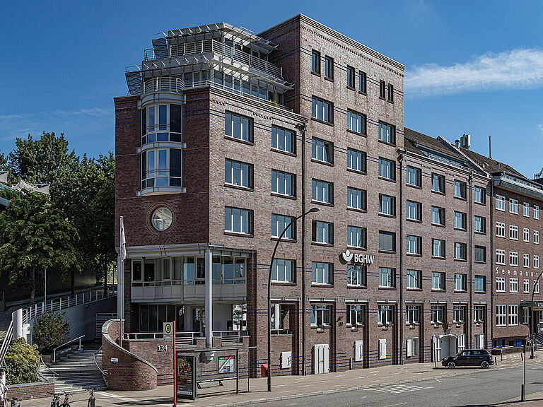 Außenfassade der Regionaldirektion Nord Hamburg