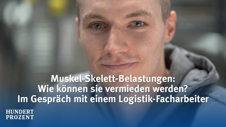 Video über Arbeiten an einem manuellen Packtisch